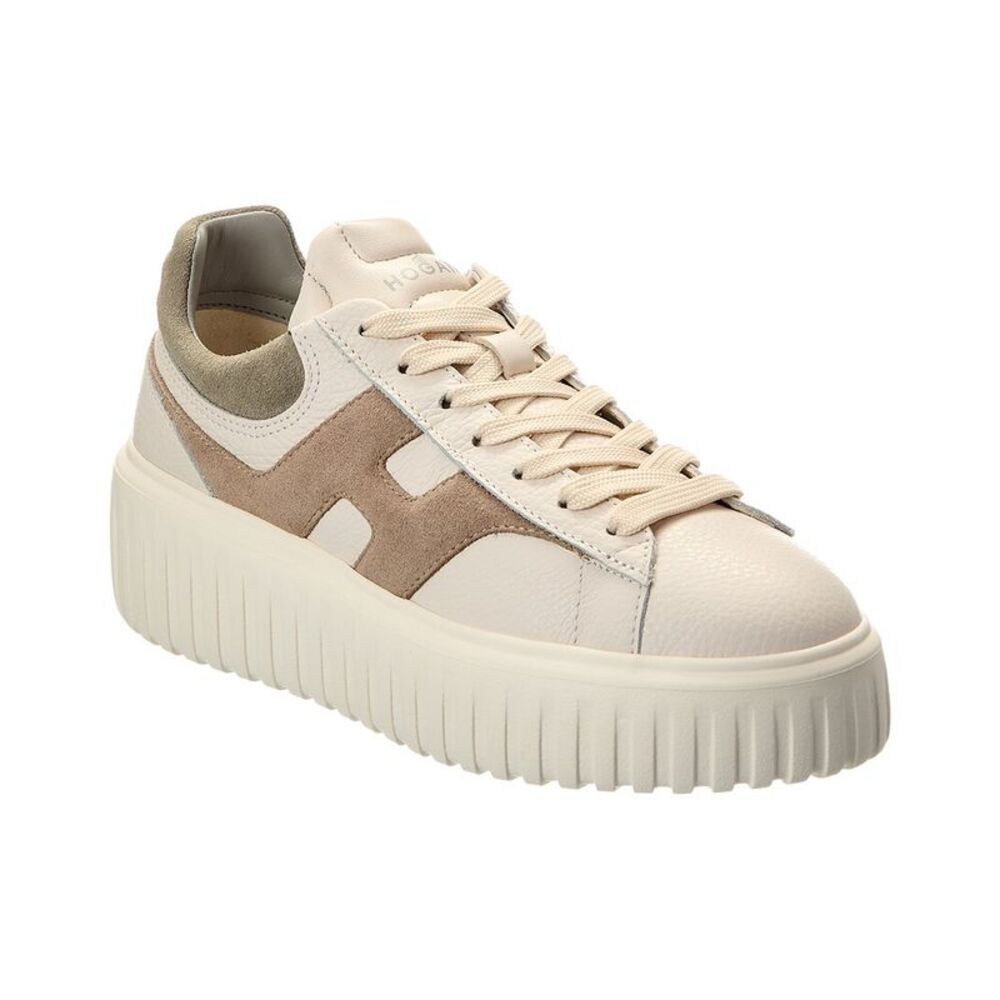Hogan H-Stripes Leather Sneaker